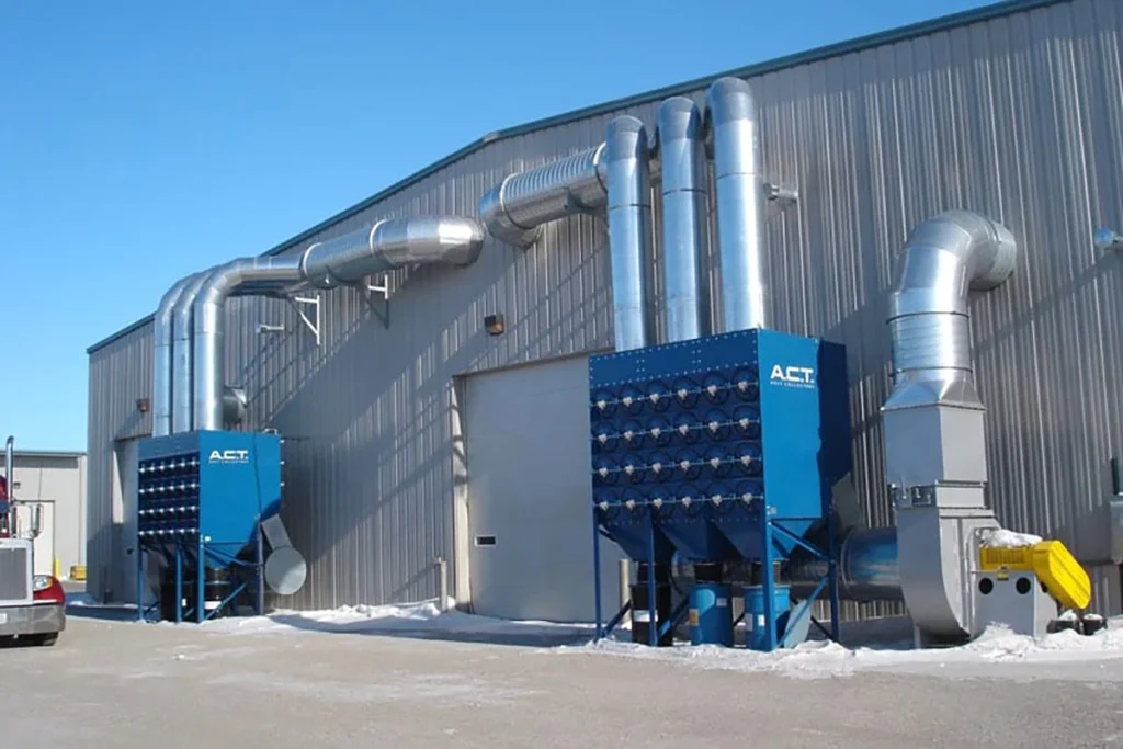 Custom dust control solutions by Titan Mechanical in Wichita, KS