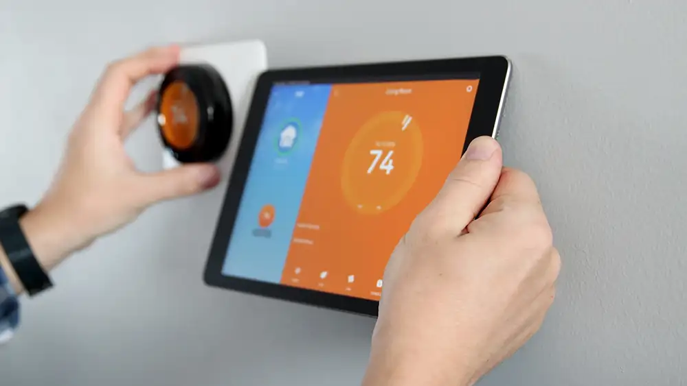 Increase your home air conditioner's efficiency with smart programmable theromostats.