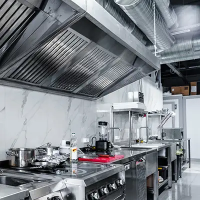 commercial kitchen ventilation system installation in Kansas!