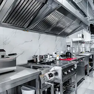 Valley Center commercial kitchen ventilation system installation.