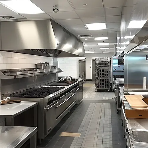 Commercial kitchen installations by Titan Mechanical.