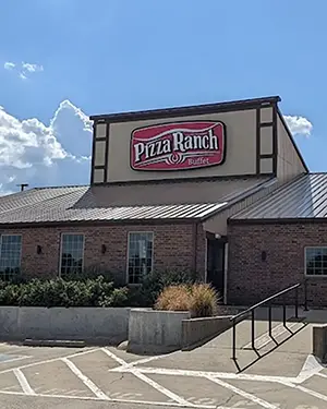 Pizza Ranch in Ark City, KS. Read about our custom dishwasher ventilation solution.